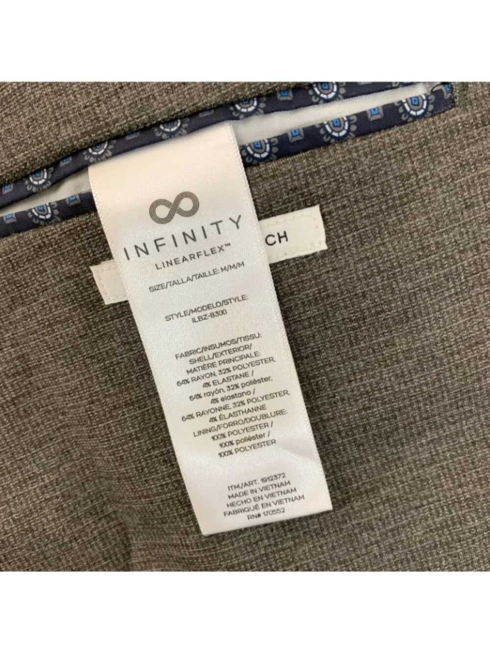 Infinity new tag
